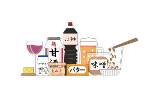 主な発酵食品